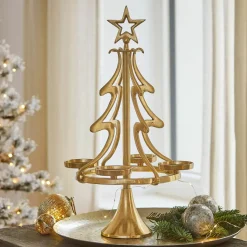 LOBERON Adventskranzständer Gaetana gold Outlet