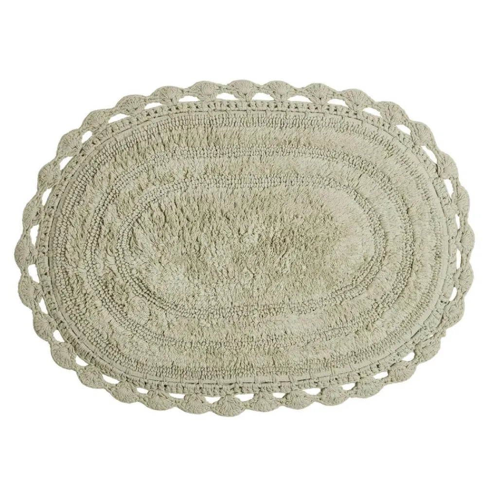 LOBERON Badematte Calouise grau