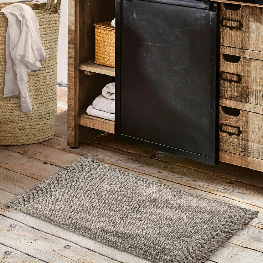 LOBERON Badematte 2er Set Faelwyn grau Sale