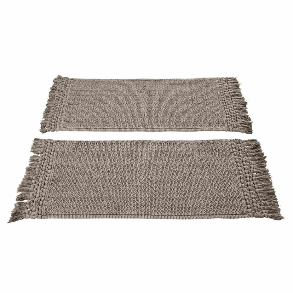LOBERON Badematte 2er Set Faelwyn grau Sale