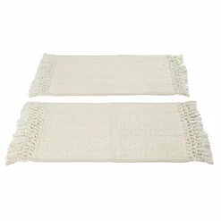 LOBERON Badematte 2er Set Faelwyn creme Outlet