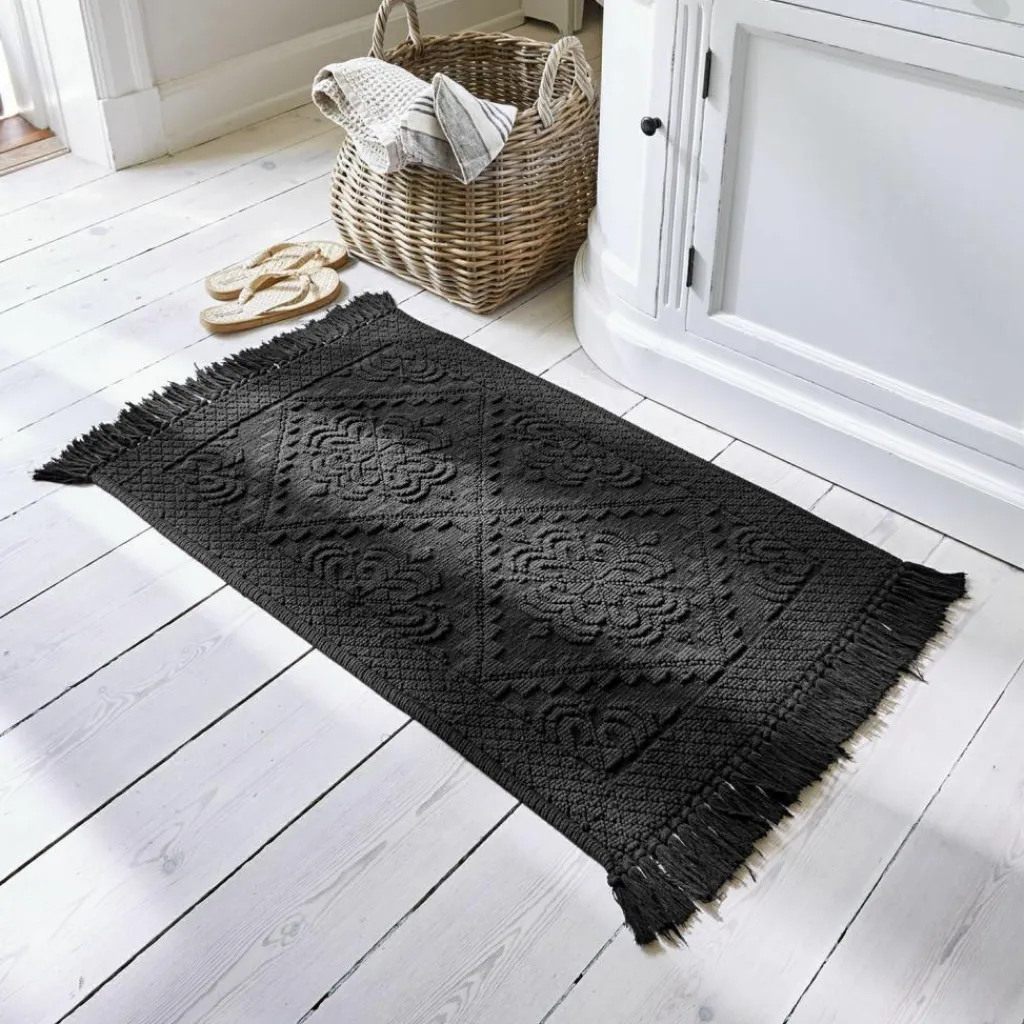 LOBERON Badematte Mivorex schwarz Outlet