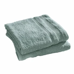 LOBERON Badetuch 2er Set Bourogne petrol Clearance
