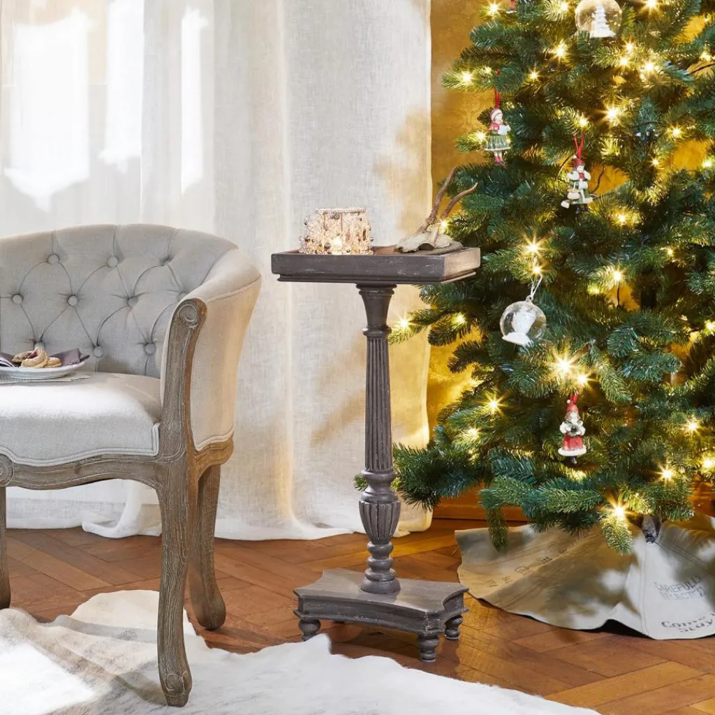 LOBERON Beistelltisch Caren antikgrau Clearance