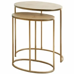 LOBERON Beistelltisch 2er Set Leron Discount