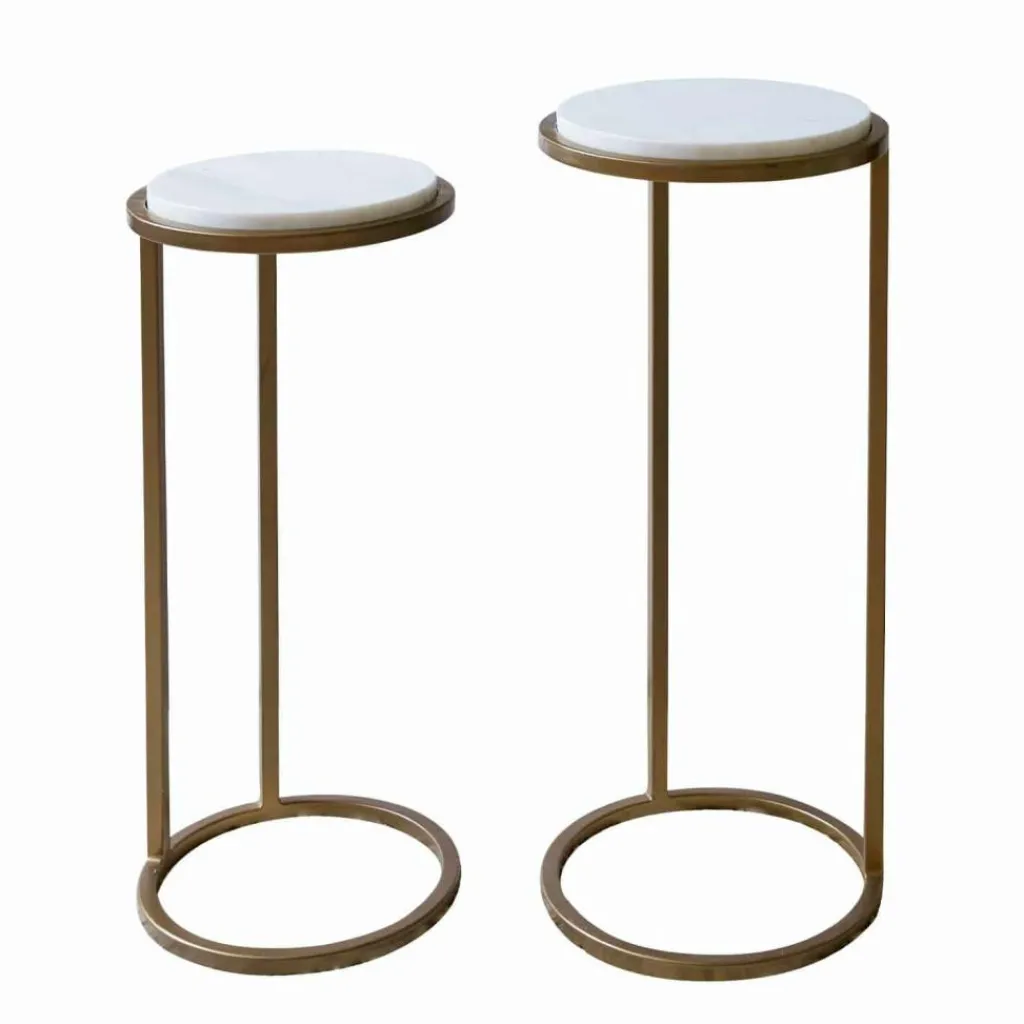 LOBERON Beistelltisch 2er Set Soréline Sale