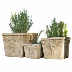 LOBERON Übertopf 3er Set Bissone Hot