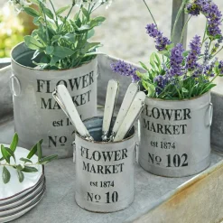 LOBERON Übertopf 3er Set Flower Market Discount