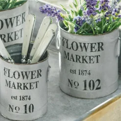 LOBERON Übertopf 3er Set Flower Market Discount