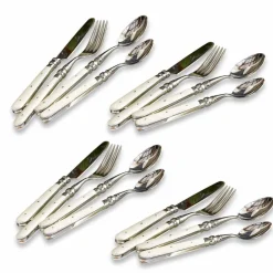LOBERON Besteck Bigeste silber/weiß Sale