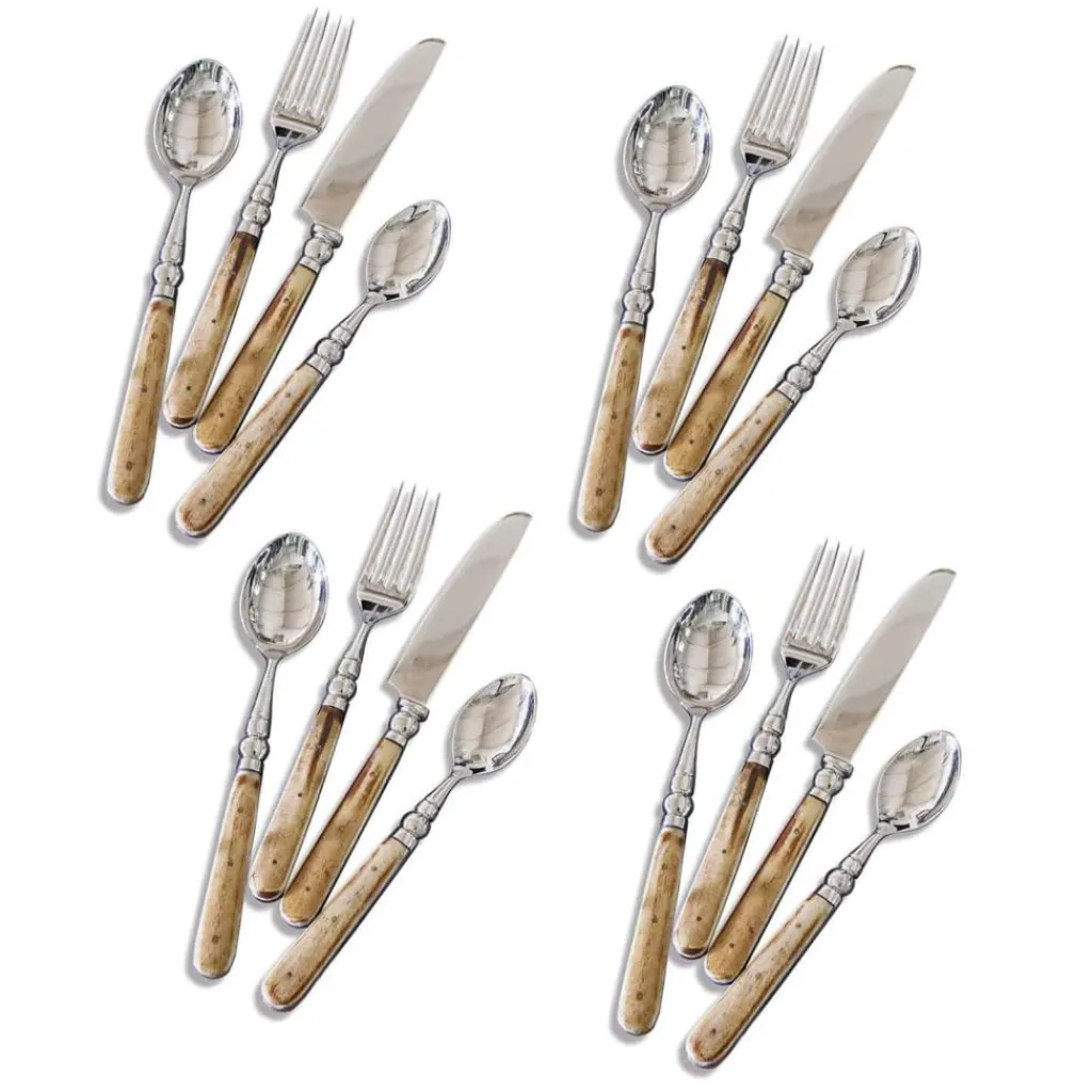 LOBERON Besteck Bigeste silber/braun Best