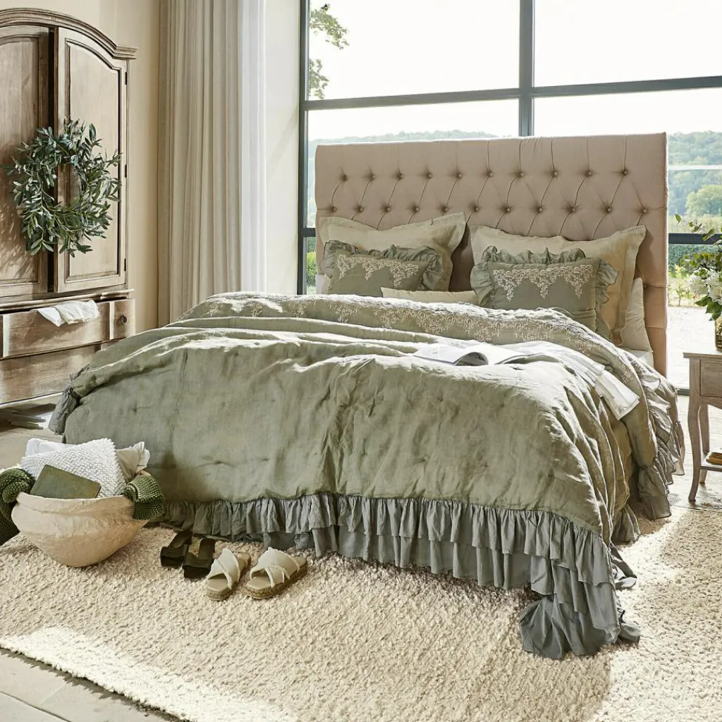 LOBERON Bett Benton leinen Hot