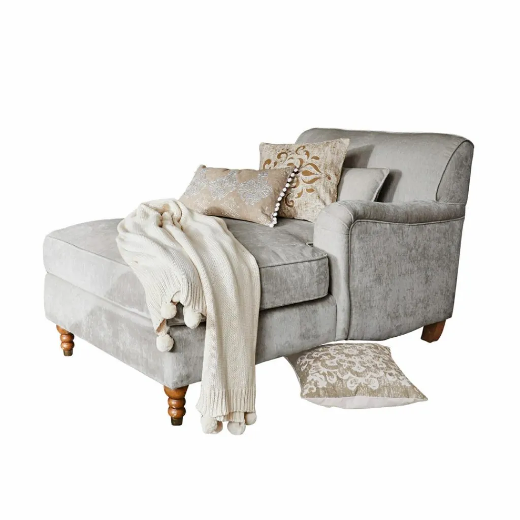 LOBERON Chaiselongue Isa grau Best