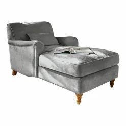 LOBERON Chaiselongue Isa grau Best