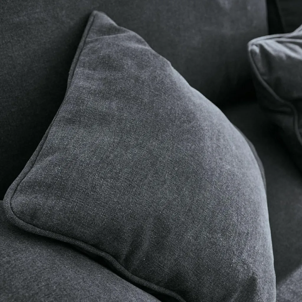 LOBERON Chaiselongue Seaford dunkelgrau Outlet