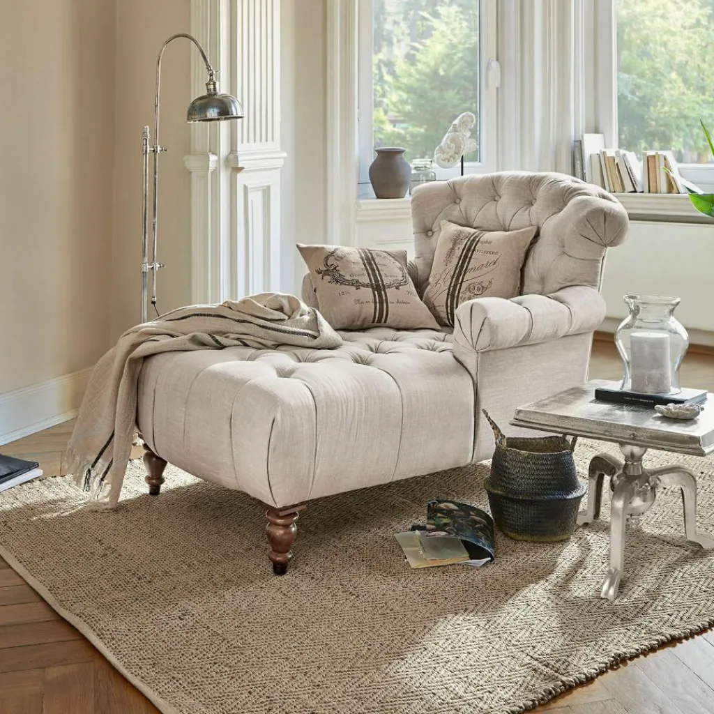LOBERON Chaiselongue Springfield Village beige/braun Online