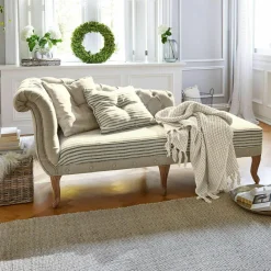 LOBERON Chaiselongue Viviani beige/grau Best