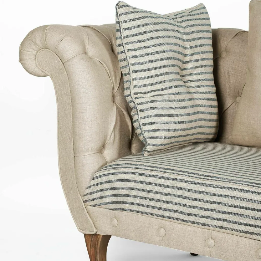 LOBERON Chaiselongue Viviani beige/grau Best