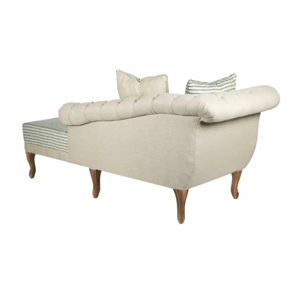 LOBERON Chaiselongue Viviani beige/grau Best