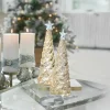 LOBERON Deko-Baum 2er Set Glitter