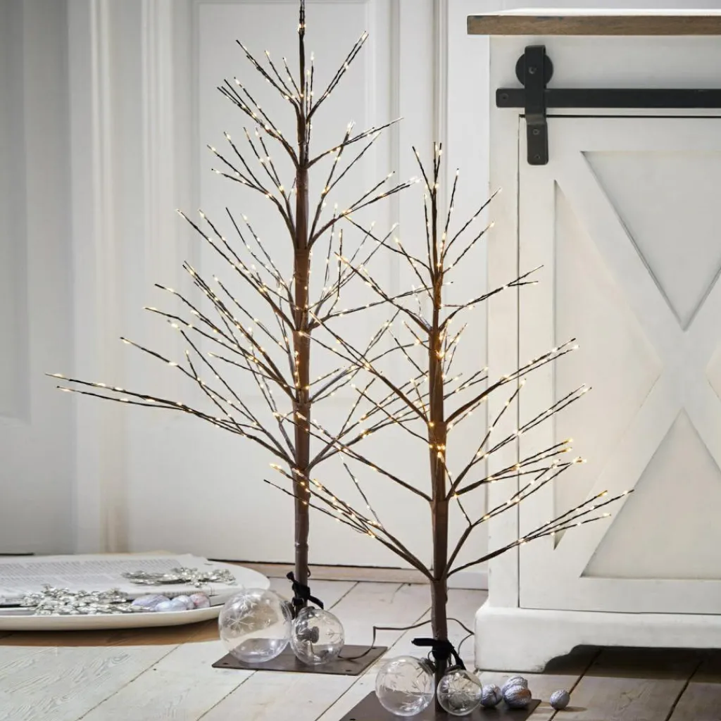 LOBERON Deko-Baum 2er Set Hellerud Rot"> Best
