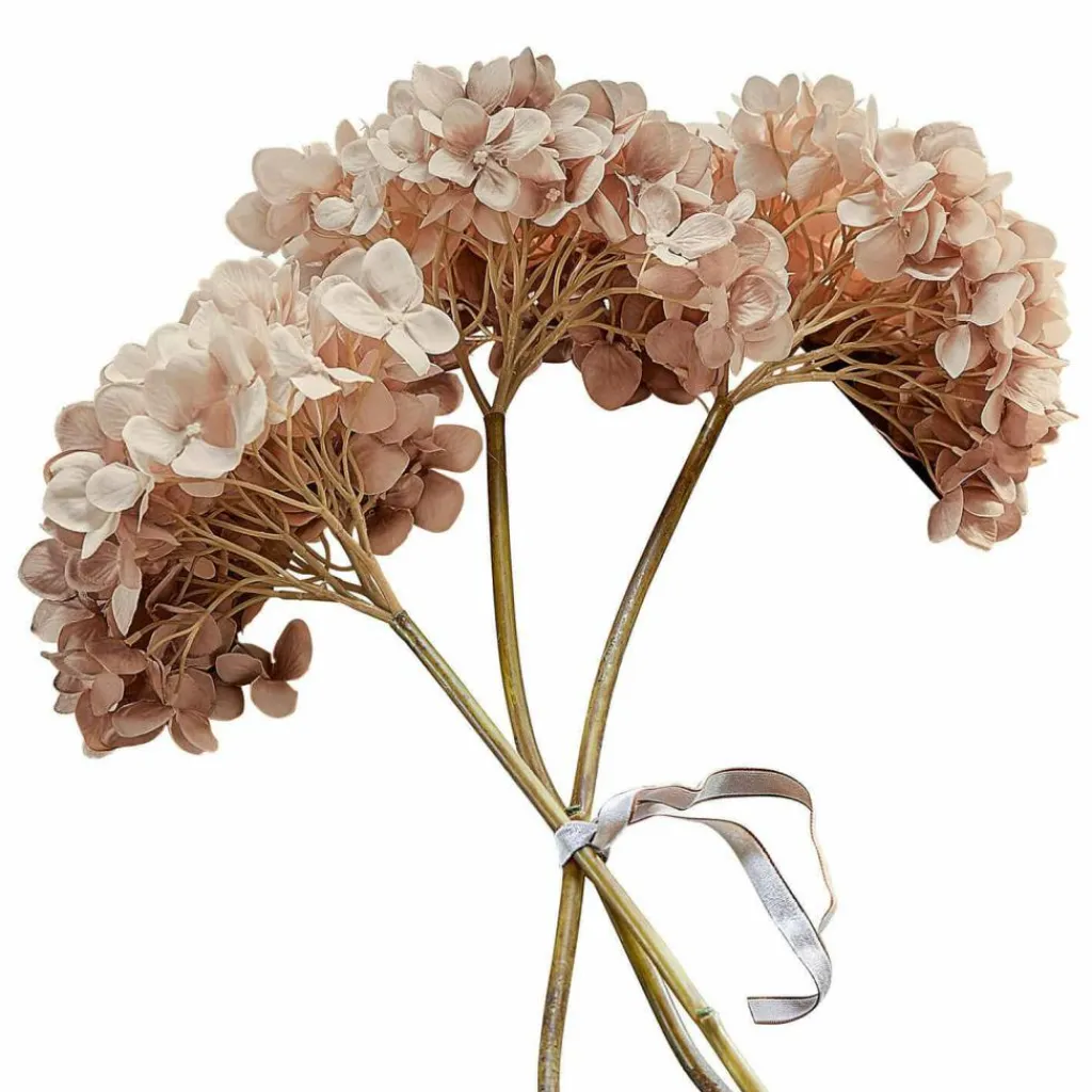 LOBERON Deko-Blume 3er Set Amarente rosa/grün Clearance