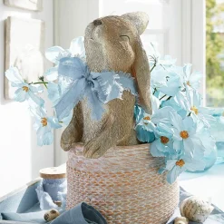 LOBERON Deko-Blumenstrauß Tilla hellblau Clearance