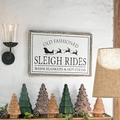 LOBERON Dekoboard Sleigh Rides Outlet