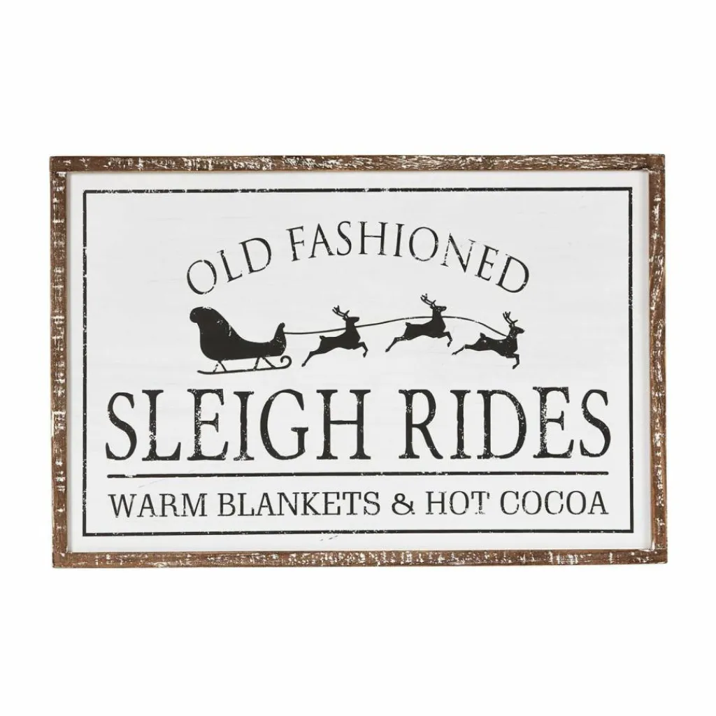 LOBERON Dekoboard Sleigh Rides Outlet