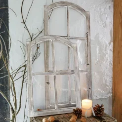 LOBERON Deko-Fenster 2er Set Parakou Clearance