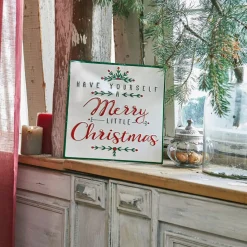 LOBERON Deko-Schild Merry Merry