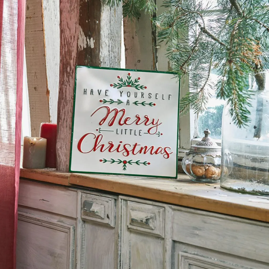LOBERON Deko-Schild Merry Merry