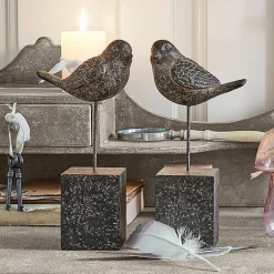 LOBERON Deko-Vogel 2er Set Juxivel Online