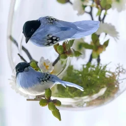 LOBERON Deko-Vogel 2er Set Penelopé
