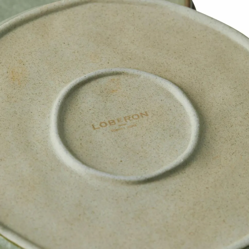 LOBERON Dessertteller 6er Set Biarré türkis/braun Sale