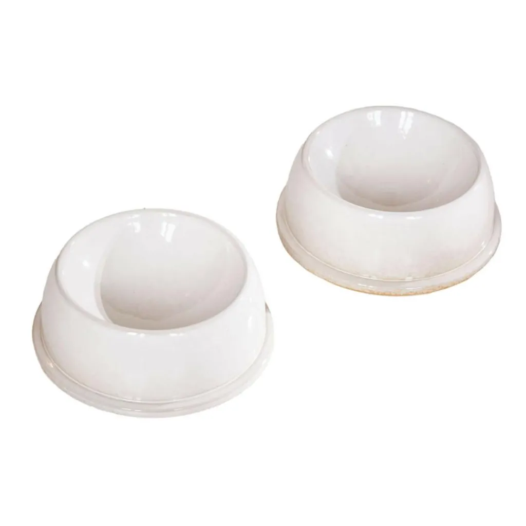 LOBERON Futternapf 2er Set Kireva weiß New