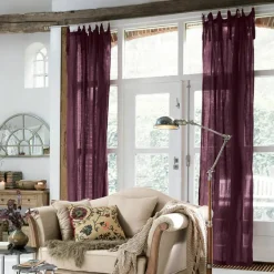 LOBERON Gardine Adara bordeaux Clearance