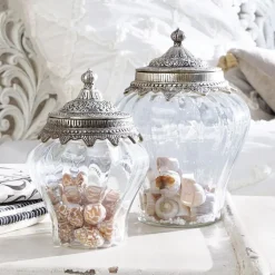 LOBERON Glasdose 2er Set Isaline