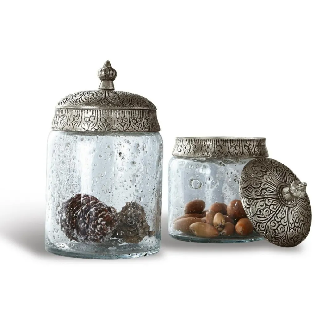 LOBERON Glasdose 2er Set Laurnena Best