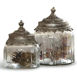 LOBERON Glasdosen 2er Set Laféline