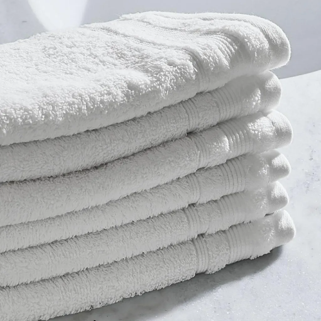 LOBERON Gästehandtuch 6er Set Bourogne weiß Discount