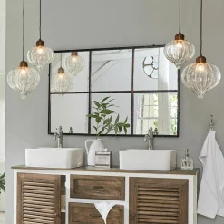 LOBERON Hängelampe 2er Set Baisse New