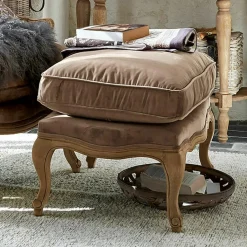 LOBERON Hocker Corlay taupe/braun