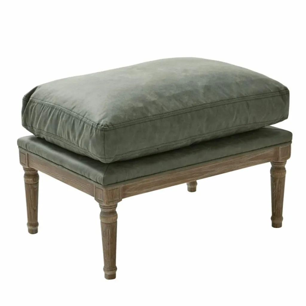 LOBERON Hocker Greenbrier antikbraun/grün Sale
