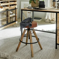 LOBERON Hocker Twist braun Clearance