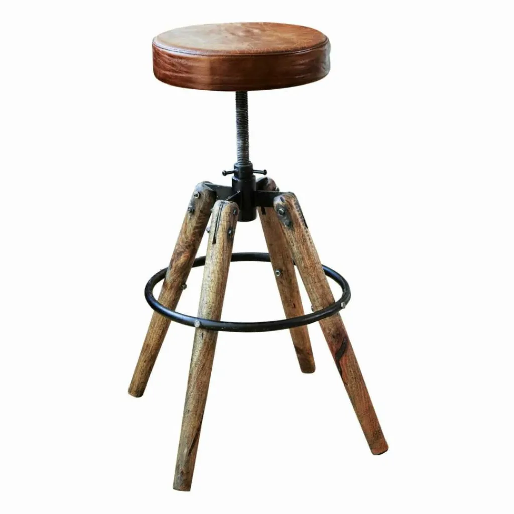 LOBERON Hocker Twist braun Clearance