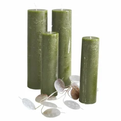 LOBERON Kerze 4er Set Avinal grün Clearance