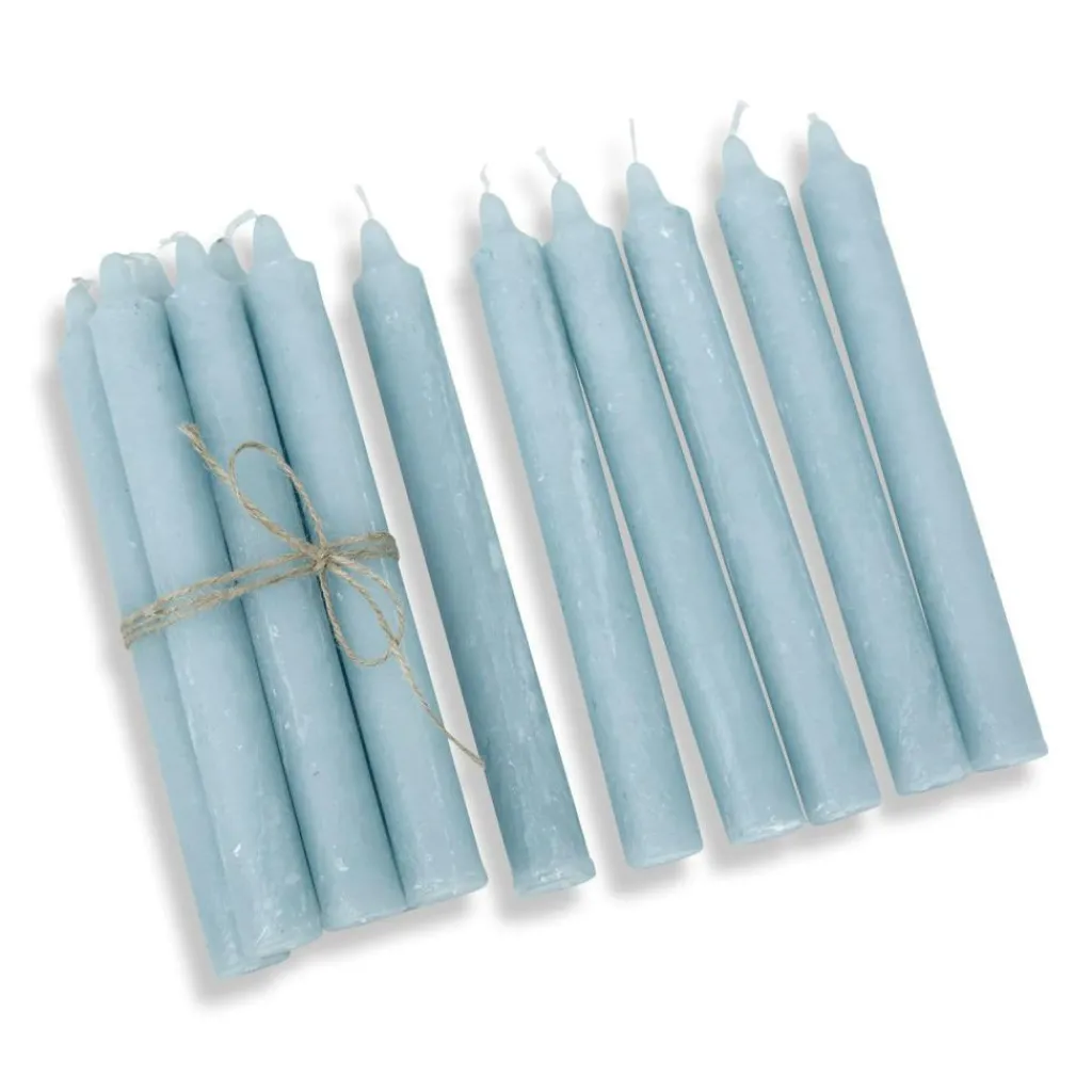 LOBERON Kerze 12er Set Bauceau blau Best