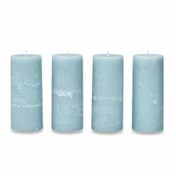 LOBERON Kerze 4er Set Homel blau New
