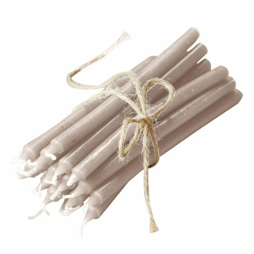 LOBERON Kerze 20er Set Lysarion creme Clearance